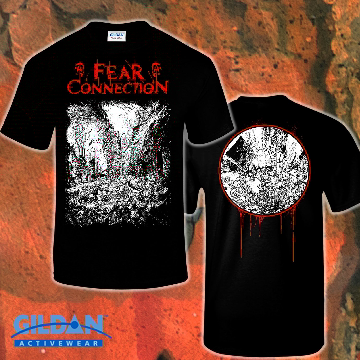 Image of Fear Connection- Where Suffering Remains Shirt Preorder