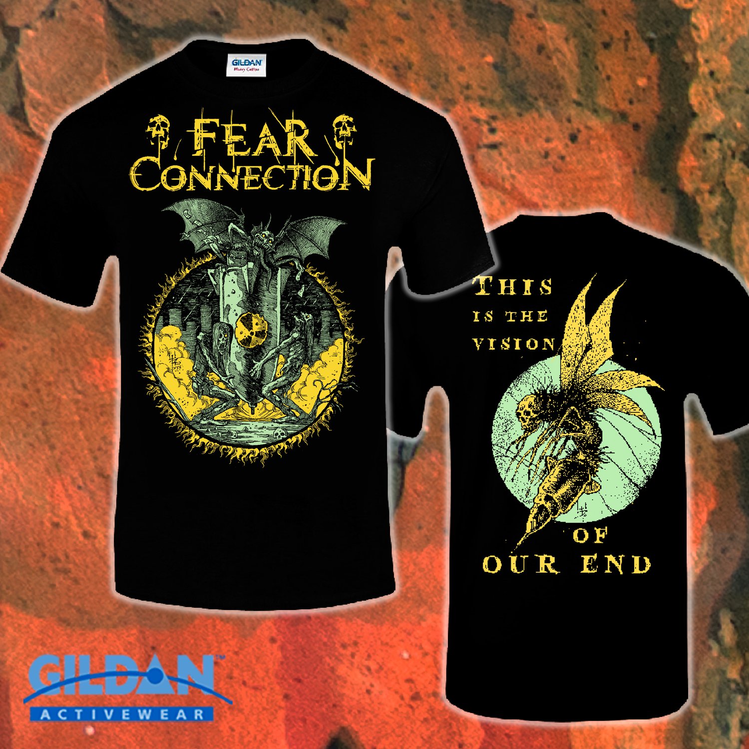 Image of  Fear Connection- Final Impact/This is the Vision of our End Shirt Preorder