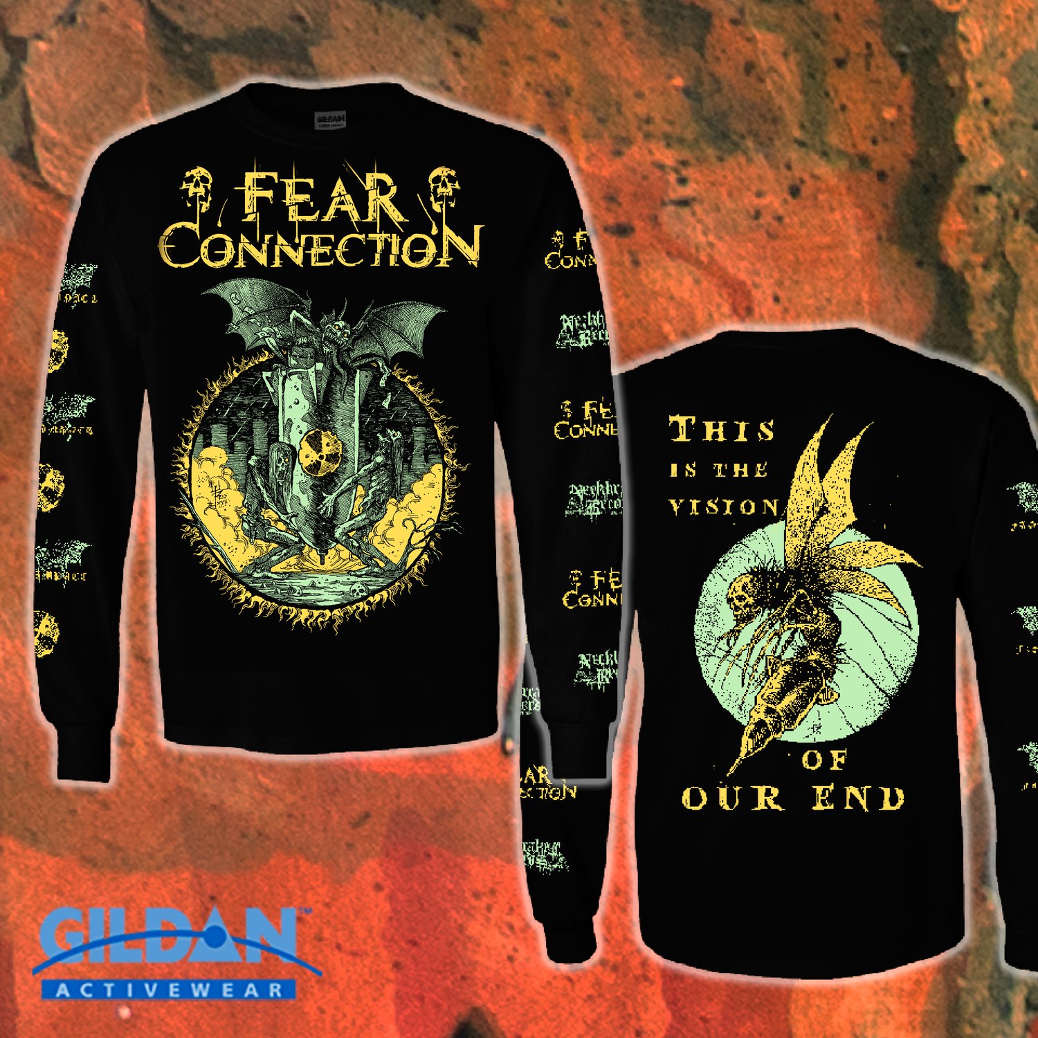 Image of  Fear Connection- Final Impact/This is the Vision of our End Longsleeve Preorder