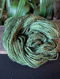 Image 4 of Green Handspun Yarn