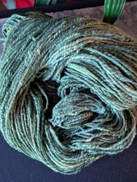 Image 5 of Green Handspun Yarn