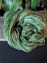 Image 1 of Green Handspun Yarn