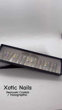 Image 1 of Clear / Holographic/ Swarovski Crystals
