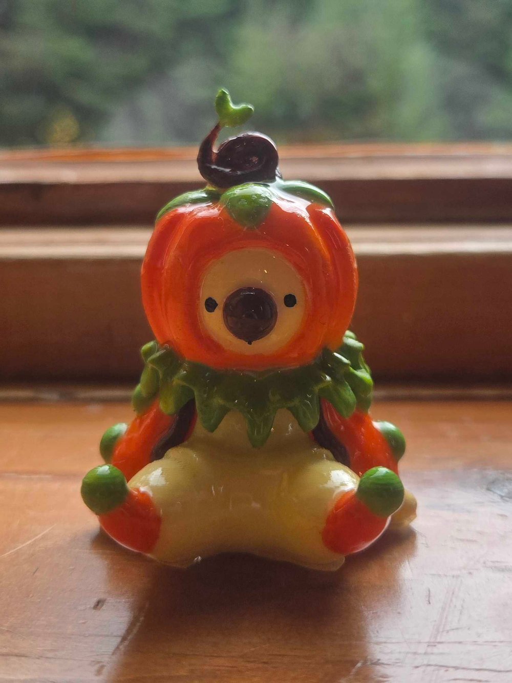 Image of Pumpkin clown- halloween style