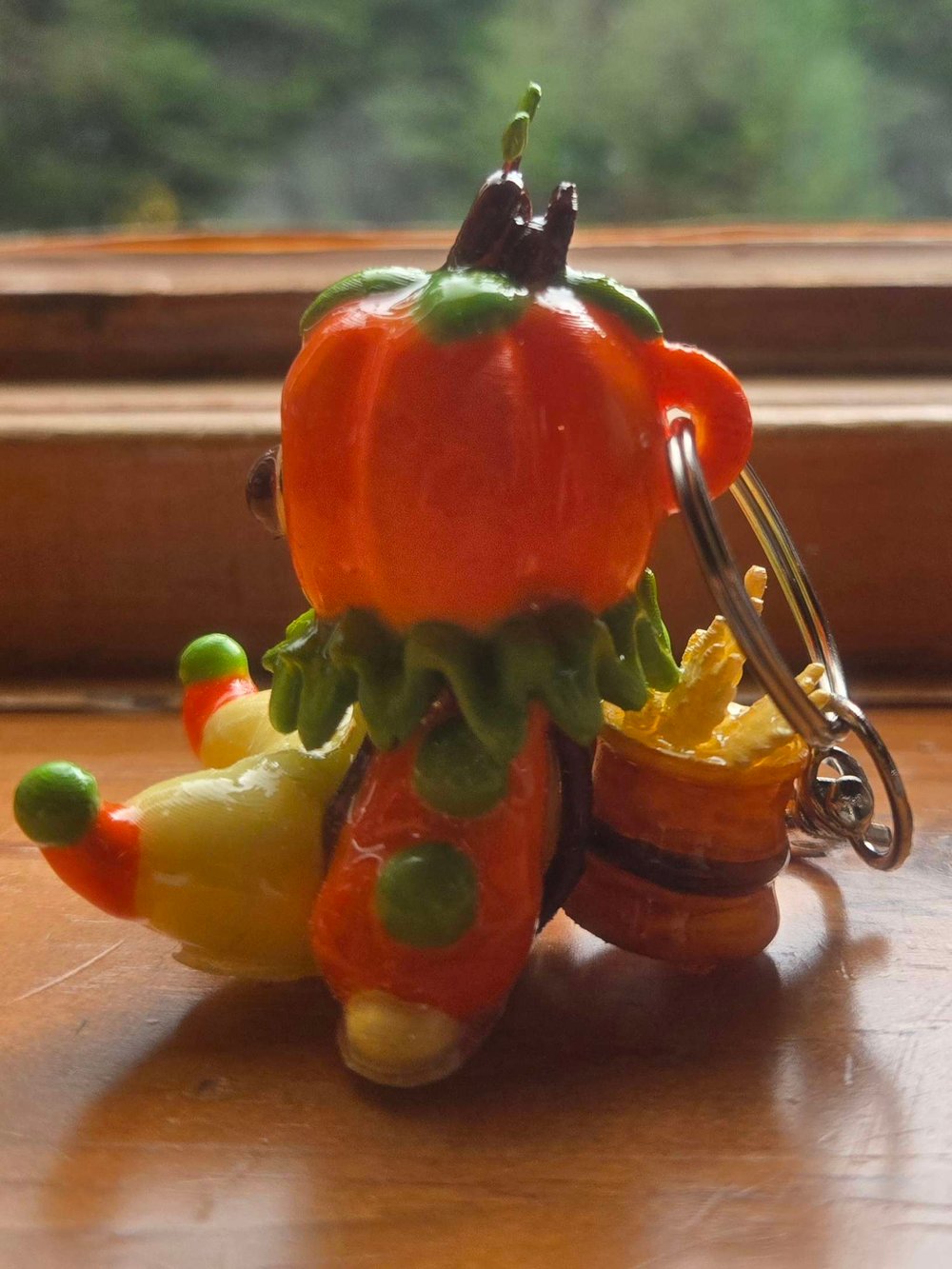 Image of Pumpkin clown- halloween style