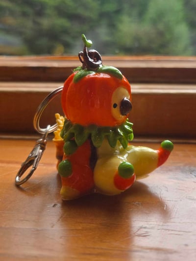 Image of Pumpkin clown- halloween style