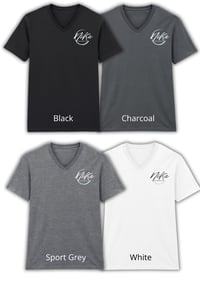 Image 3 of NiKa’s Everyday Cotton Men’s V-Neck T-Shirt 