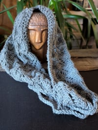 Image 1 of Grey Lace Shawl
