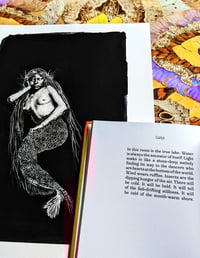 Image 3 of Correspondences: Black ribbon Book +  Art Print Bundle