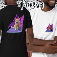 Image 4 of Ginger cats punk rock retro tshirt 100% cotton relaxed fit 