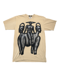 T shirt beige "Middle ride" L