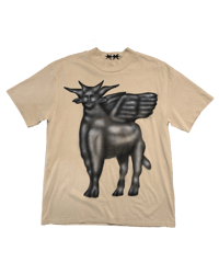 T shirt beige "Chimera" L