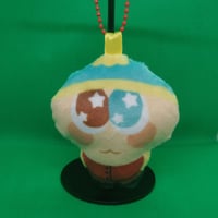 Image 1 of Fat Boy Squeaky Plush Keychain