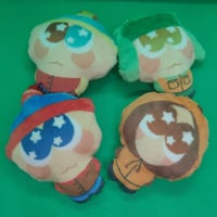 Image 3 of Fat Boy Squeaky Plush Keychain