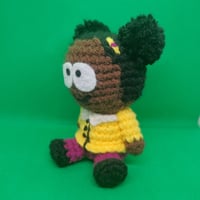 Image 2 of Gamer Girl Crochet Doll [MADE TO ORDER]