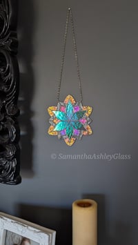 Image 2 of Snowflake 2 - Vibrant Dichroic 