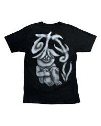 Image 1 of T shirt noir "Jeune pousse" L