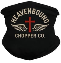 "ARCHED WINGS" NECK GAITER