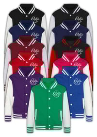 Image 1 of Nika’s Kids Varsity Jacket