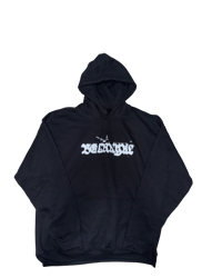 Image 1 of PARANOID HOODIE (BLACK)