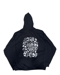 Image 2 of PARANOID HOODIE (BLACK)