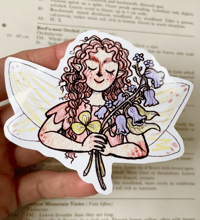 Image 2 of Fairy bouquet sticker
