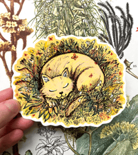 Cat Nap large sticker