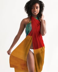Image 2 of Tishon All-Over Print Swim Cover Up