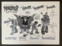 Image 2 of MONDO MONSTER TURTLES PRINT