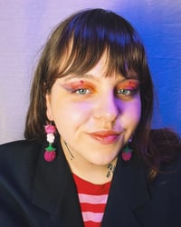 Image 9 of crocheted earrings — fruits&vegetables