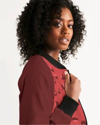 Image 4 of Pink Panther Women's All-Over Print Bomber Jacket