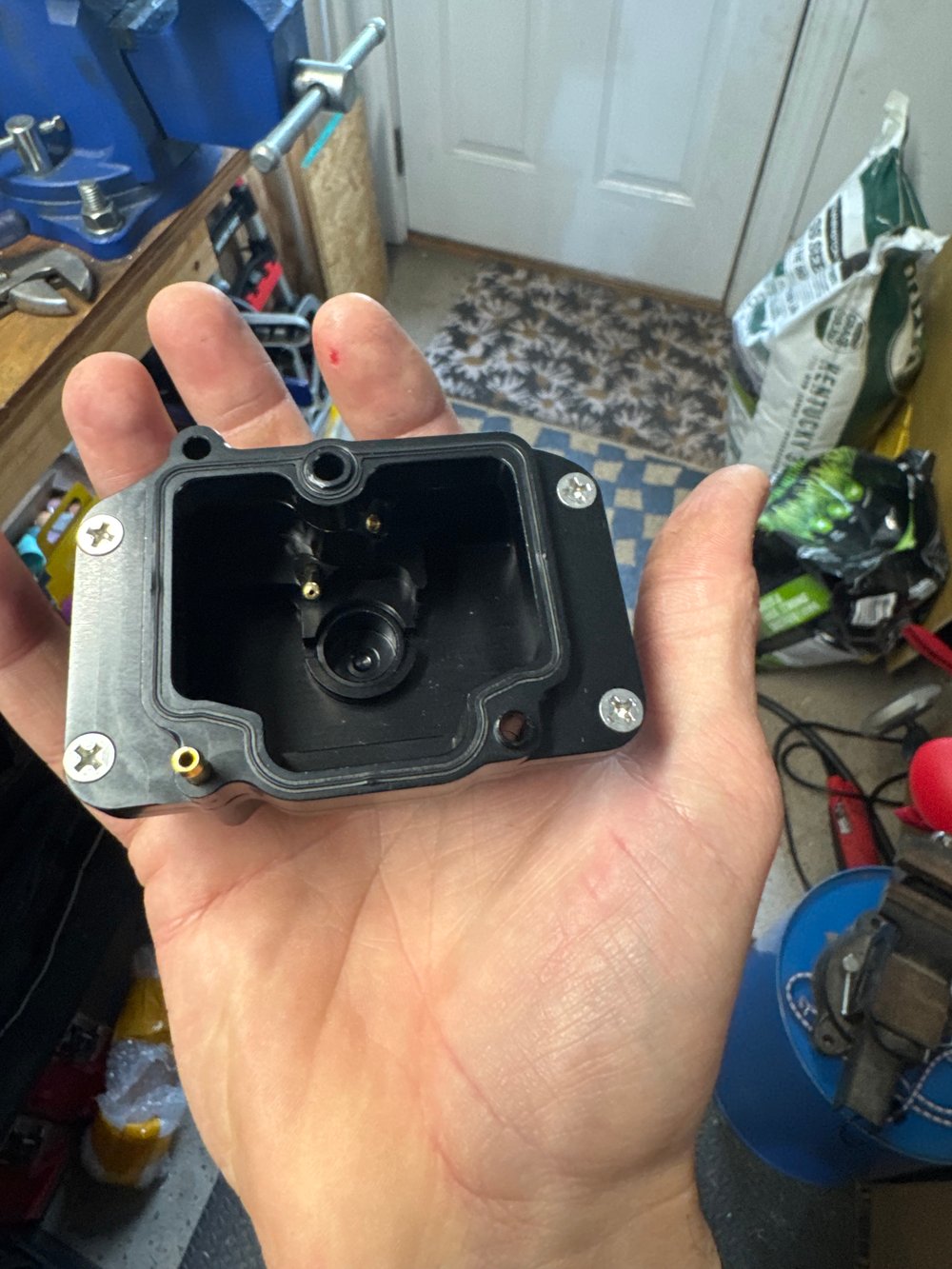 Billet carb bowl. (High volume)