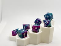 Image 3 of Melted Crayon - Teal & Violet