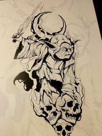 Image 2 of Print Star Wars "Dark Yoda"