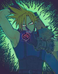 FF7 - Dark Materia 11x14 Print