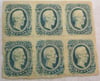 #203-CIVIL WAR SALE: HUGE GROUP 20 CONFEDERATE STAMPS AS SINGLES & PAIRS+STRIP OF 3 & BLOCK OF SIX