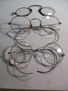 #202-CIVIL WAR SALE: NICE LOT OF THREE (3!) PAIRS OF ERA SPECTACLES, ALL EXCELLENT & UNDAMAGED