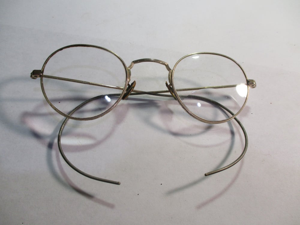 #202-CIVIL WAR SALE: NICE LOT OF THREE (3!) PAIRS OF ERA SPECTACLES, ALL EXCELLENT & UNDAMAGED