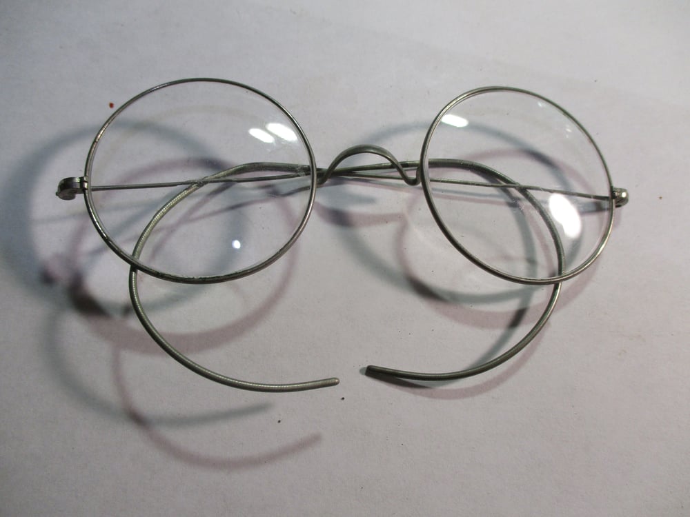 #202-CIVIL WAR SALE: NICE LOT OF THREE (3!) PAIRS OF ERA SPECTACLES, ALL EXCELLENT & UNDAMAGED