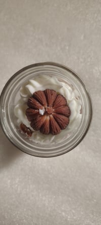 Image 2 of Pumpkin and leaves