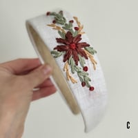 Image 4 of Embroidery christmas headbands 