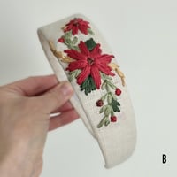 Image 3 of Embroidery christmas headbands 