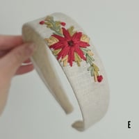 Image 6 of Embroidery christmas headbands 