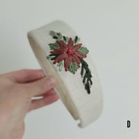 Image 5 of Embroidery christmas headbands 