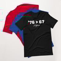 Image 3 of Thomas Jefferson '76 > 6-7 Front Only Make History Fun Shirt