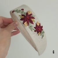Image 8 of Embroidery christmas headbands 