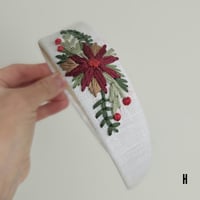 Image 9 of Embroidery christmas headbands 