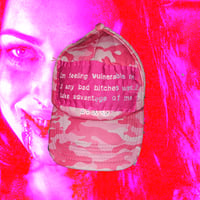 Image 1 of im feeling vulnerable rn if any bad bitches want to take advantage of me (the hat)