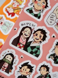 Image 3 of HAMOJU Demon Slayer Sticker Sheet