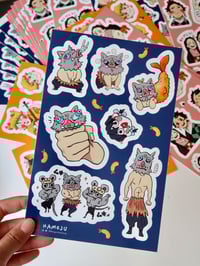 Image 2 of HAMOJU Demon Slayer Sticker Sheet